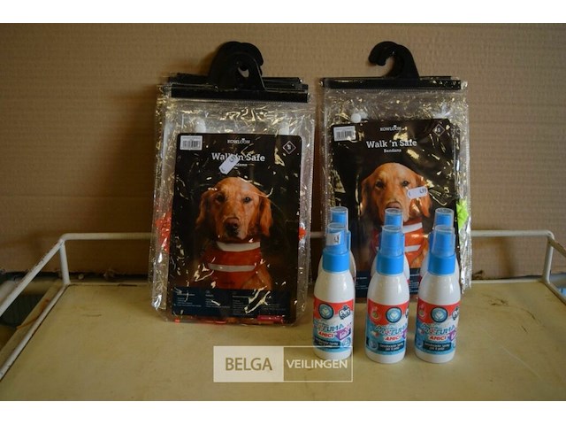 ±10 hondenbandana +6x100 ml hondenspray - afbeelding 1 van  2