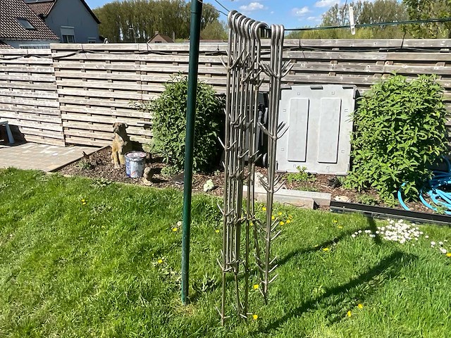 10 inoxen vleeshaken - afbeelding 1 van  4