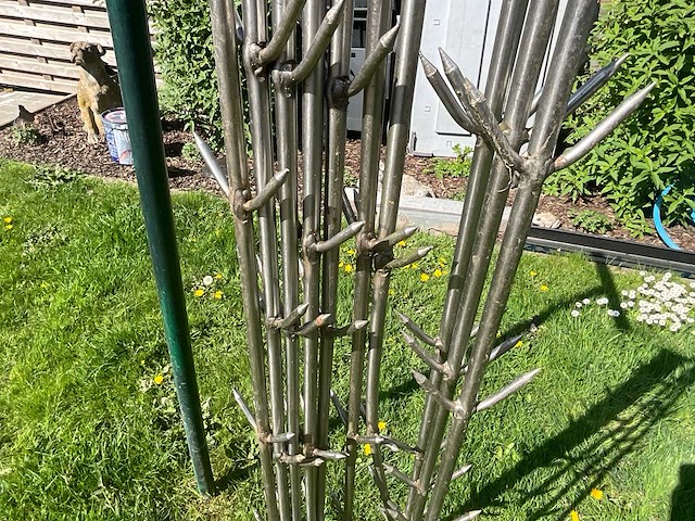 10 inoxen vleeshaken - afbeelding 3 van  4