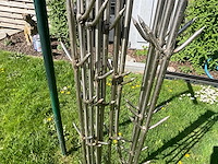 10 inoxen vleeshaken - afbeelding 3 van  4