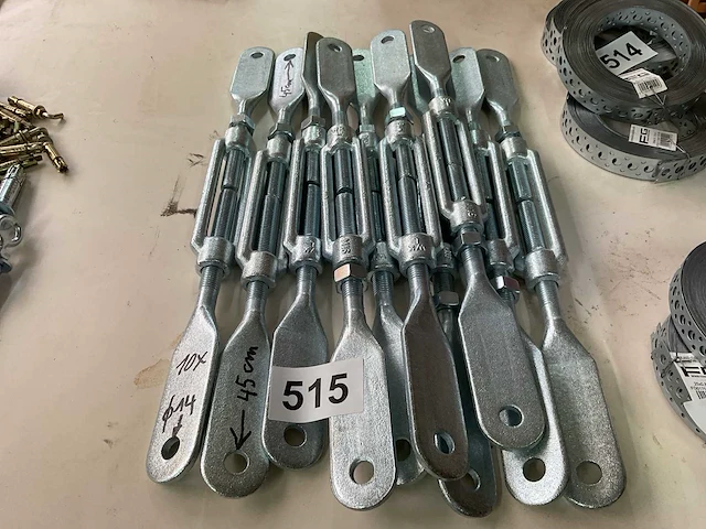 10 kabel spanners 45 cm m16 - afbeelding 1 van  4