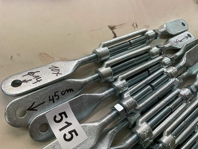 10 kabel spanners 45 cm m16 - afbeelding 3 van  4