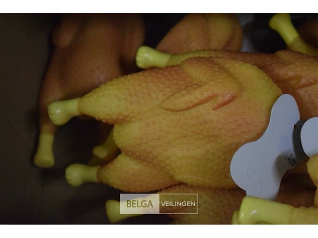 ±10 kippen honden speeltjes - afbeelding 2 van  2