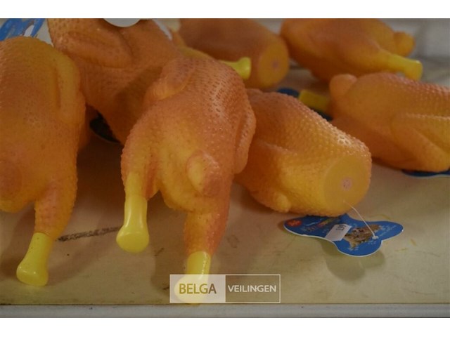 ±10 kippen honden speeltjes - afbeelding 2 van  2