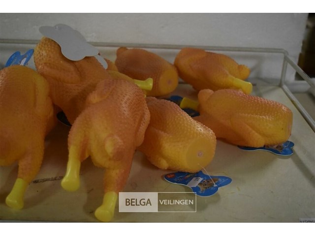 ±10 kippen honden speeltjes - afbeelding 3 van  3