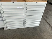 10-laden materiaalkast (2x)