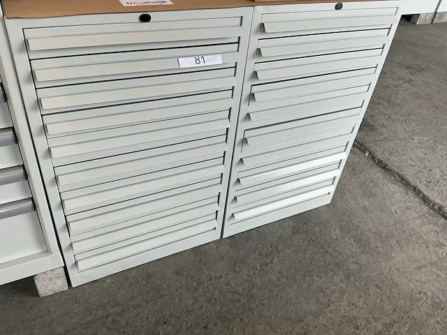10-laden materiaalkast (2x) - afbeelding 3 van  6