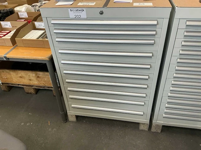 10-laden materiaalkast - afbeelding 1 van  5