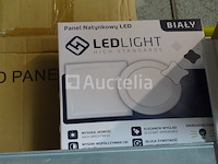 10 led-plafondlampen warm wit - afbeelding 2 van  8