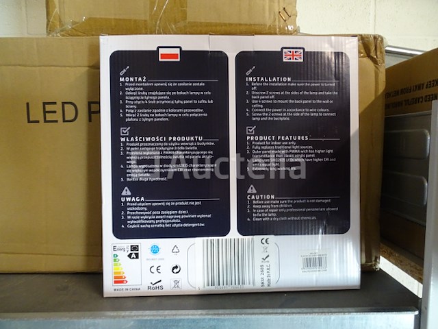 10 led-plafondlampen warm wit - afbeelding 6 van  8