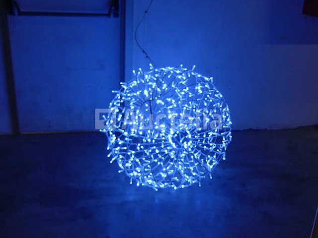 10 lichtdecoraties (hangende bollen) - afbeelding 4 van  10