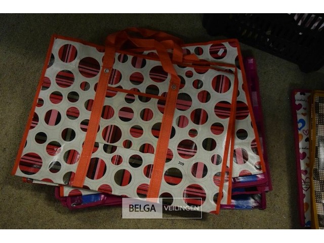 ±10 markttassen 60x45cm div kleuren - afbeelding 1 van  3