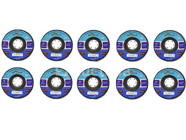 10 met-flex metalen schijven - afbeelding 1 van  1