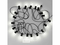 10 meter – e27 – koppelbare prikkabel – ip44 – met stekker (x10) - afbeelding 2 van  6