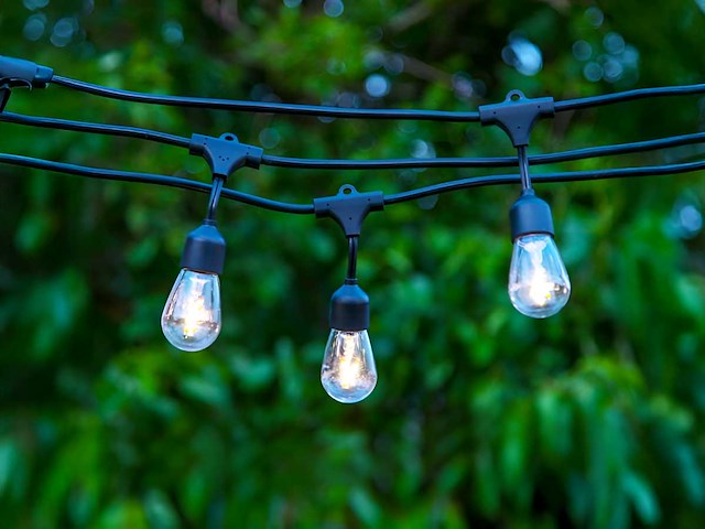 10 meter e27 waterdicht prikkabel koppelbaar (64x) - afbeelding 4 van  9