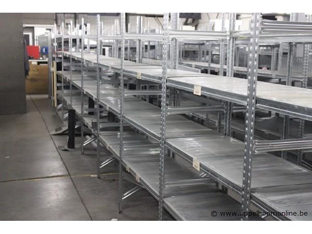 10 meter magazijnrek - afbeelding 1 van  2