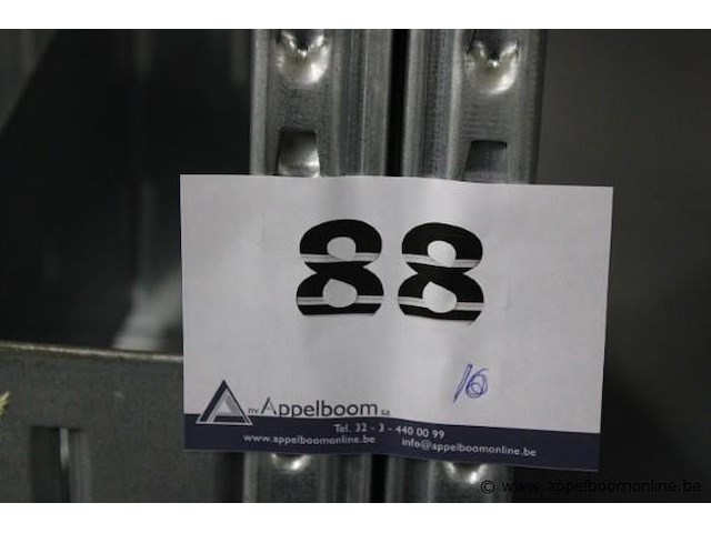 10 meter magazijnrek - afbeelding 3 van  3