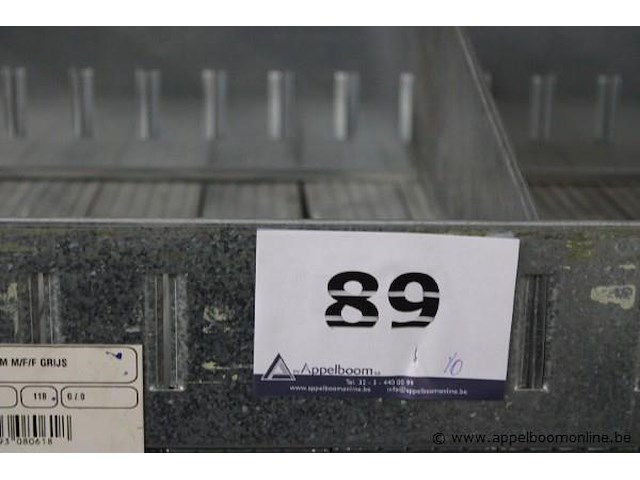 10 meter magazijnrek - afbeelding 3 van  3