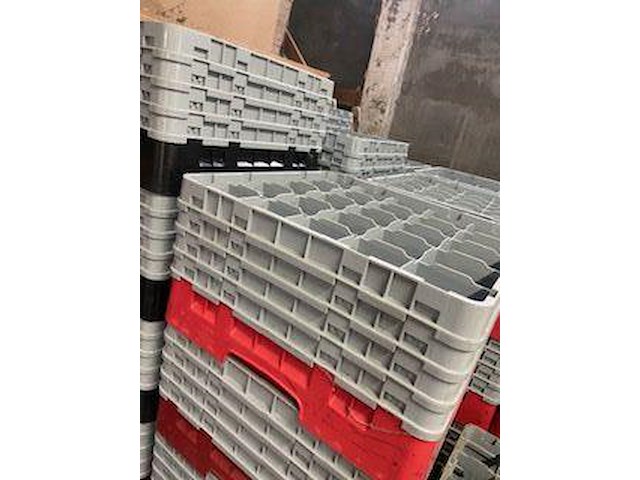 10 modulaire opbergbakken met verhogingen en verdelingen - afbeelding 3 van  6