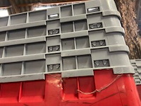 10 modulaire opbergbakken met verhogingen en verdelingen - afbeelding 6 van  6