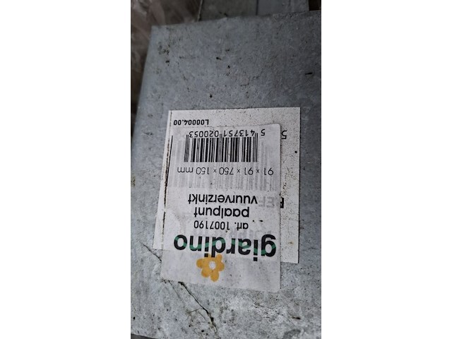 10 paalpunt verzinkt giardino 91x91mm - afbeelding 4 van  7
