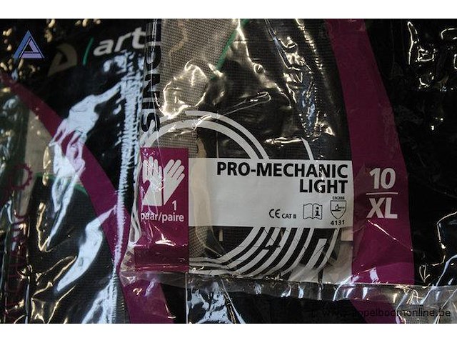 10 paar werkhandscheoen artelli pro-mechanic - afbeelding 2 van  2