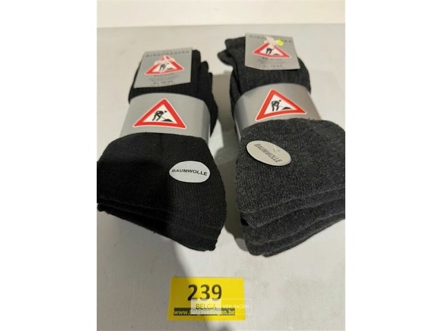 10 paar werksokken maat 39-42 - afbeelding 1 van  3