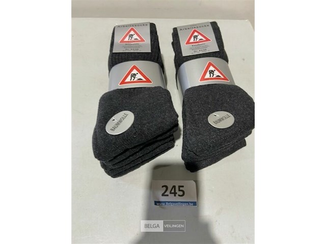 10 paar werksokken maat 43-46 - afbeelding 1 van  3