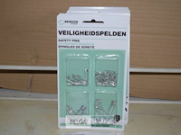 10 pakjes veiligheidsspelden div. maten - afbeelding 2 van  2