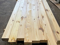 10 pakken houten balken (grenenhout) - afm 13,5x8,5x245 cm - afbeelding 2 van  6