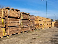 10 pakken houten balken (grenenhout) - afm 13,5x8,5x245 cm - afbeelding 6 van  6