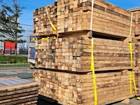 10 pakken houten balken (grenenhout) - afm 13,5x8,5x245 cm - afbeelding 5 van  6