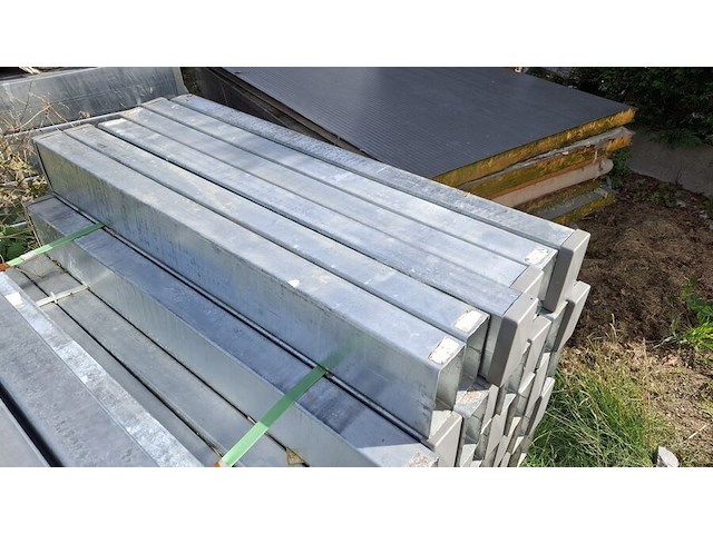 10 palen 6x12cm 100cm , nieuw! - afbeelding 1 van  4