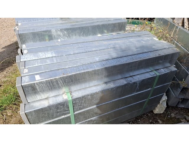 10 palen 6x12cm 100cm , nieuw! - afbeelding 3 van  4