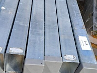 10 palen 6x12cm 100cm , nieuw! - afbeelding 2 van  4