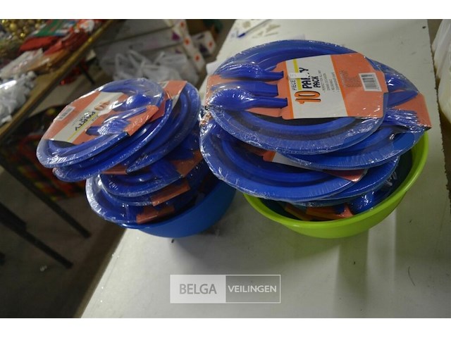 ±10 party pack en 2 slakommen - afbeelding 1 van  2