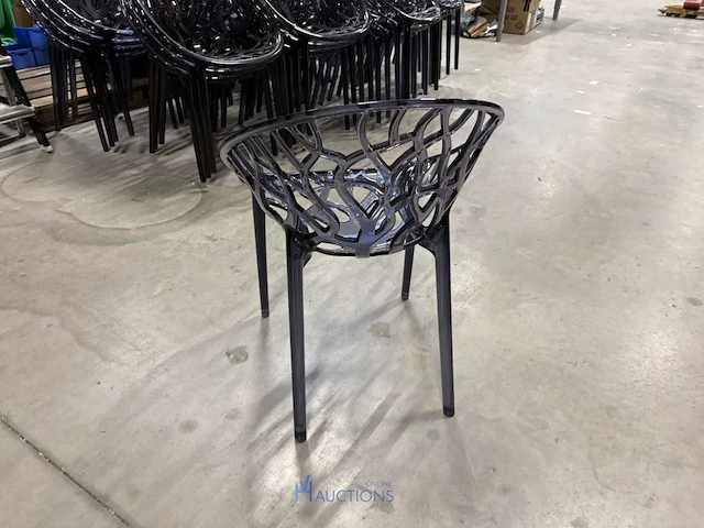 10 pvc tuinstoelen - afbeelding 2 van  4