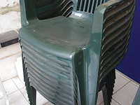 10 pvc tuinstoelen - afbeelding 1 van  1
