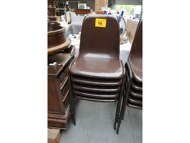 10 retro kuipstoelen - afbeelding 3 van  3