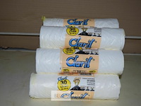 10 rollen x30st trekband vuilnisbakken 30l - afbeelding 1 van  3