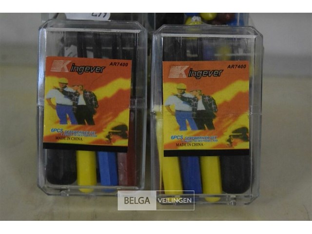 10 sets mini schroevendraaiers - afbeelding 2 van  3