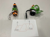 10 sets van 2 stekkers