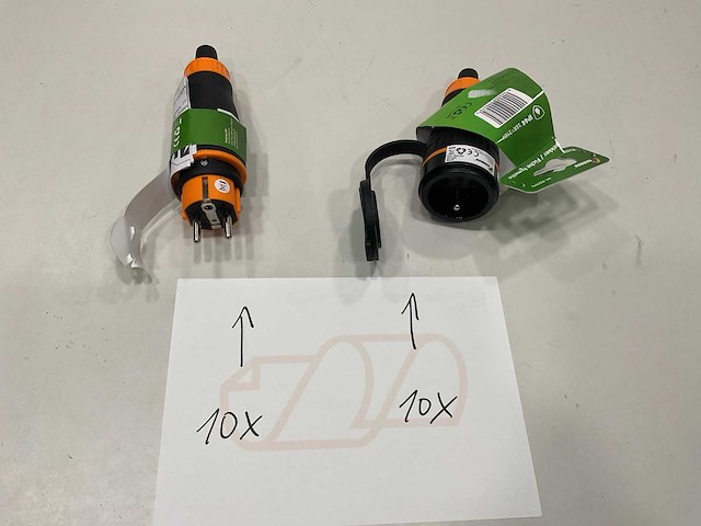 10 sets van 2 stekkers - afbeelding 1 van  4