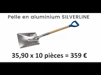 10 silverline aluminium schoppen