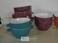 10 soepkommen div kleuren - afbeelding 2 van  3