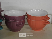 10 soepkommen div kleuren - afbeelding 3 van  3