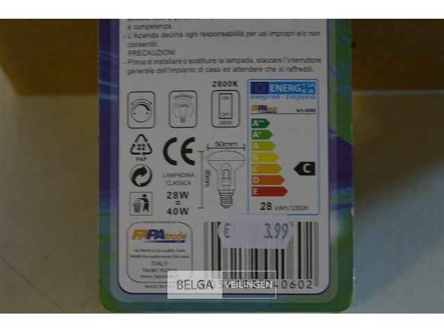 10 spotjes 28w 350lumen - afbeelding 3 van  3