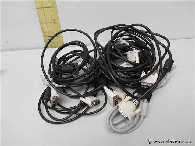 10 st dvi kabel - afbeelding 1 van  1