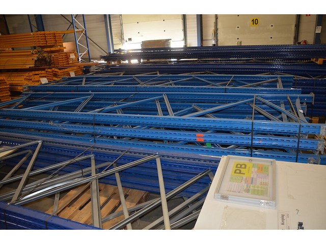 10 staandeers blauw afm. 6m hoogte en 1,10m breedte stow - afbeelding 4 van  7