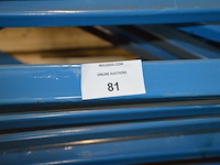 10 staandeers blauw afm. 6m hoogte en 1,10m breedte stow - afbeelding 5 van  7
